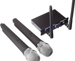 VocoPro - (UHF-28-9 Dual Channel UHF Wireless Microphone System, Black - $283.99