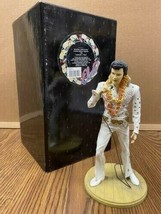 Elvis Presley Seventie Limited Edition Figurine Hamilton  W/COA Numbered - £157.44 GBP