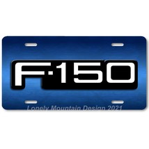 Ford F-150 Inspired Art on Blue FLAT Aluminum Novelty Auto License Tag P... - £12.90 GBP