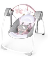 Ingenuity Comfort 2 Go Compact Portable 6-Speed Baby Swing with Music, F... - £55.52 GBP