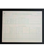 Vintage International Business Machine Corp IBM System 360 RPG Coding Fo... - $619.34 MXN