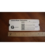 Gauge Rite STITCH/ ROW CALCULATOR for Knitting 1982 Perrygraf USA Made - $176.78 MXN