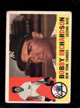 1960 Topps #405 Bobby Richardson Good+ Yankees *X106895 - £8.47 GBP