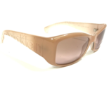 Calvin Klein Sunglasses 839S 112 Nude Rectangular Frames with Brown Lenses - $27.83