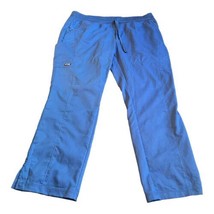 Greys Anatomy Women’s Blue  Medical Scrubs Pants XL By Barco Nursing Uniform - £16.90 GBP