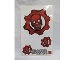 Gears Of War 3 Promo Sticker Sheet - $8.90
