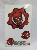 Gears Of War 3 Promo Sticker Sheet - £7.00 GBP