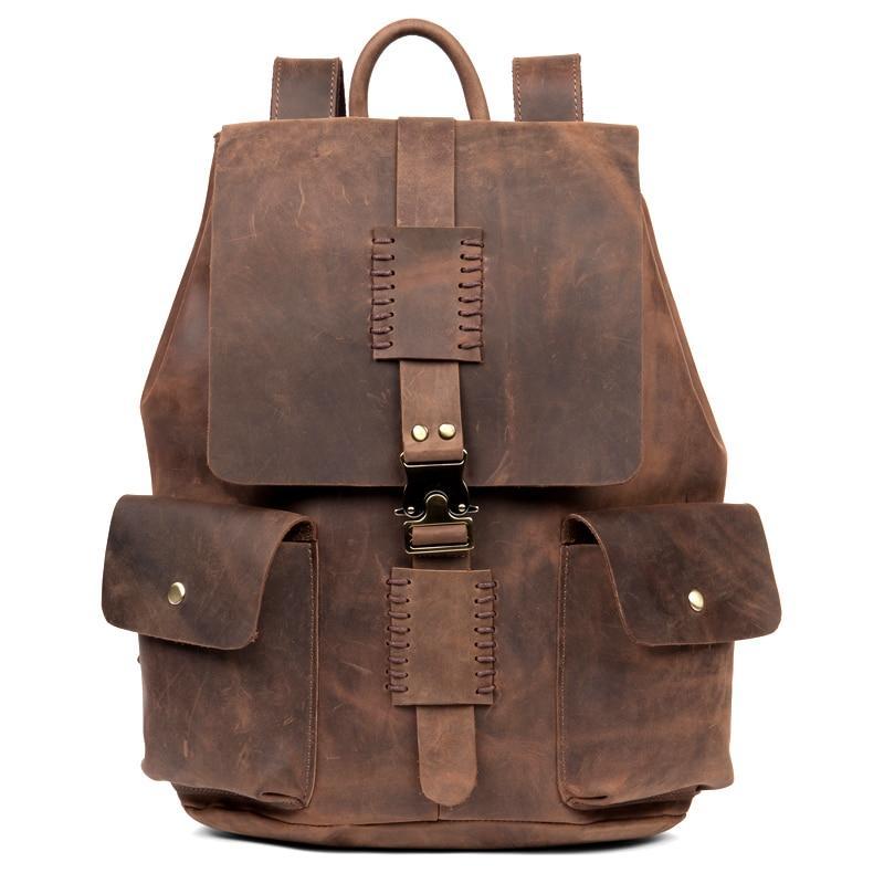 Primary image for Vintage Daypack Travel Casual School Book Bags Brand Male Laptop Bags Rucksack