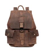 Vintage Daypack Travel Casual School Book Bags Brand Male Laptop Bags Ru... - £216.40 GBP