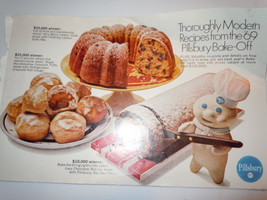 Vintage Pillsbury Modern Recipes from the 69 Pillsbury Bake Off Booklet ... - £3.92 GBP