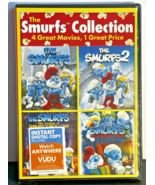 The Smurfs/The Smurfs 2/Smurfy Hollow/Christmas Carol 4 Movie DVD NEW - $7.70 CAD