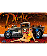 Dirty Lowrider Pin-Up Metal Sign - $29.95