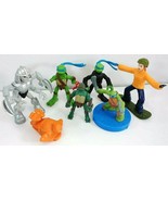 7 Teenage Mutant Ninja Turtles Toy Figure Lot: Playmates, McDonalds, Bur... - $10.64 CAD