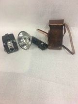 Vintage Kodak Brownie Hawkeye Box Camera Flash Model Bakelite Mid Century - £22.09 GBP