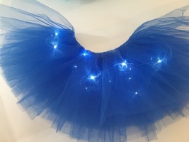 WOMEN MINI TUTU Skirt with Lights High Waisted Many Color Mini Petticoat Costume image 8