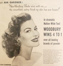 Ava Gardner Woodbury Skin Powder 1948 Advertisement Beauty Products DWNN14 - $29.99