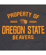 HANES BEEFY T - Property of the Oregon State Beavers T shirt Large - $396.29 MXN