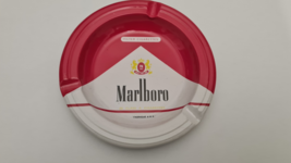 marlboro ashtray metal tin - $21.99