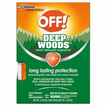 OFF! Deep Woods Towelettes, 12 CT (Pack - 1) - £10.41 GBP