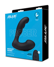 Blue Line Vibrating Prostate Prober W/remote - Black - £79.74 GBP