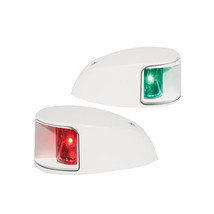 Hella Marine NaviLED Deck Mount Port &amp; Starboard Pair - 2nm - Clear Lens/White H - £129.61 GBP