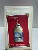 Hallmark Keepsake Ornament Thomas Kinkade Home For The Holidays 2003 Lig... - €4,27 EUR