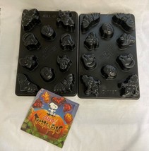 Vintage 1998 Jell-O Creepy Halloween Jigglers 2 Plastic Trays New  USA - $218.53 MXN