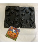 Vintage 1998 Jell-O Creepy Halloween Jigglers 2 Plastic Trays New  USA - €10,16 EUR
