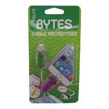 Tzumi Bytes Purple and Green Creatures Universal Cable Protector 6302 - £8.57 GBP