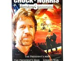 The President&#39;s Man / A Line In The Sand / Logan&#39;s War (DVD)  Chuck Norris  - $7.68