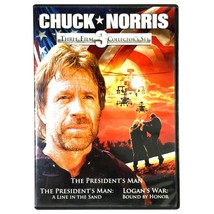 The President&#39;s Man / A Line In The Sand / Logan&#39;s War (DVD)  Chuck Norris  - £6.06 GBP