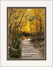 Trees Photo 8X10 Double Matted Friendship Gift Best Friend Gift For Christmas - £28.34 GBP