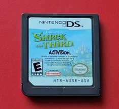 Nintendo DS Shrek The Third 2DS 3DS XL Lite Game Cartridge Tested Works - £7.46 GBP