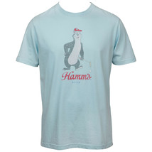 Hamm&#39;s Bear Golfing T-Shirt Blue - £31.04 GBP+