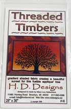 Threaded Timbers Fusible Applique Tree H.D.Designs Pattern By Mary Lou H... - $9.89