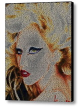 Lady Gaga Born This Way Song Lyrics Amazing Mosaic Framed Print Limited Edition - £14.34 GBP