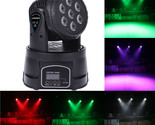 105W Rgbw 4In1 Led Moving Head Stage Lighting Party Bar Club Light Dmx512 - £80.33 GBP