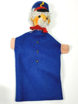 Vintage Sonneberger German Captain Pilot Hand Puppet Handspiel Puppen Wo... - $9.95