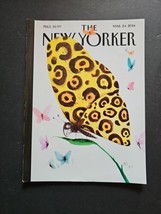 The New Yorker Magazine March 24 2014 Metamorphosis Illustrated by Ana Juan - £11.60 GBP