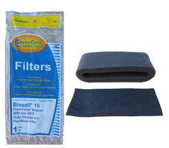 2 Bissell Filters F940 Foam Style 10 Wrap Around 2PK1 Wrap Around 1 Post... - $15.63 CAD