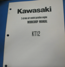 Kawasaki KT12- 2-Stroke Air-Cooled Gasoline Engine Workshop Manual OEM - $6.05