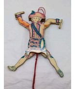 Vintage Wood Drummer Pull String Christmas Holiday Ornament Kurt S Adler  - $26.94 CAD