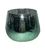 Green/Teal Sparkly Semi-Translucent Candle Holder (SHIPS IN 24 HOURS) - $33.88 CAD