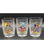 McDonalds Vintage Glasses  2000s Walt Disney World Mickey Mouse (3) - £13.26 GBP