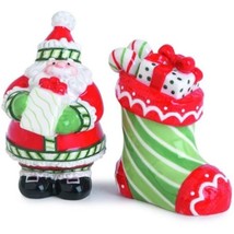 Fitz and Floyd Stocking Stuffers Salt and Pepper Set - £9.33 GBP