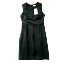 NWT MM. Lafleur The Shirley in Black Sleeveless Stretch Scuba Sheath Dress 6 - £95.92 GBP