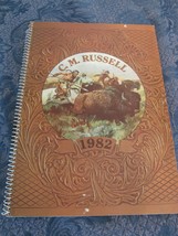 1982 Hoyle CM Russell Western Calendar 11&quot; x 16&quot;  - £14.87 GBP