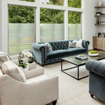 Etched Glass Privacy Window Film, 24 in X 74 In - $38.73