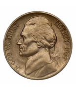 1939-D Jefferson Cinq Cents Nickel 5C (Choix Bu État) Complet Mint Luster - $1,657.93 MXN