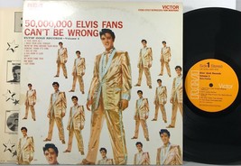 Elvis Presley - 50,000,000 Elvis Fans Can’t Be Wrong 1968 RCA Vinyl LP Excellent - £12.70 GBP